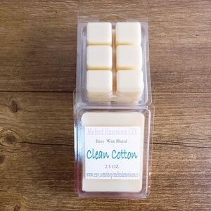homemade clean cotton wax melt